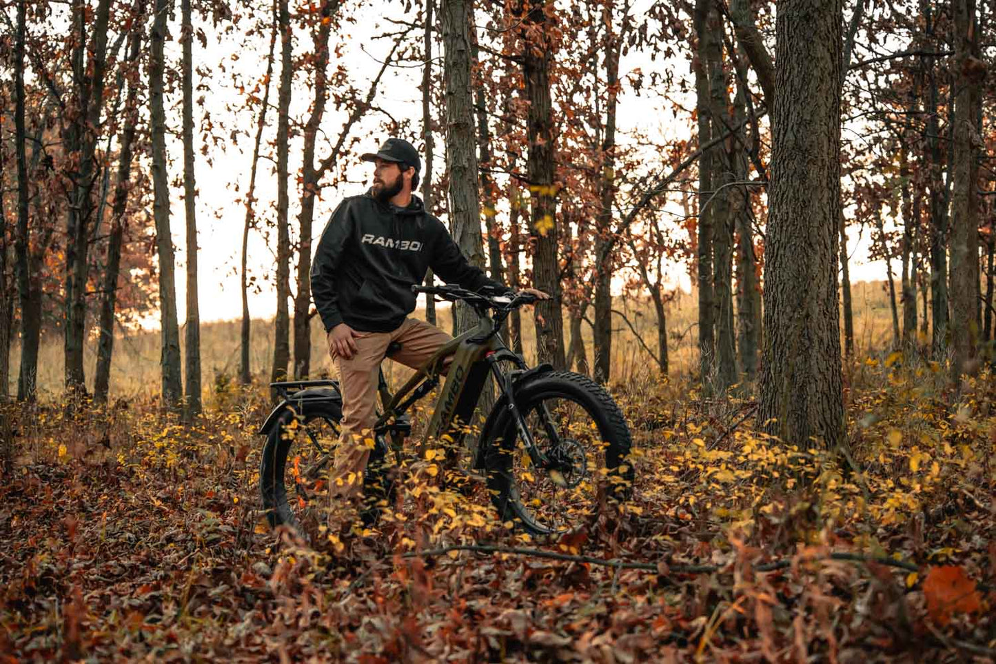 Rambo Dominator HD – 1,000 W Full-Suspension E‑Bike