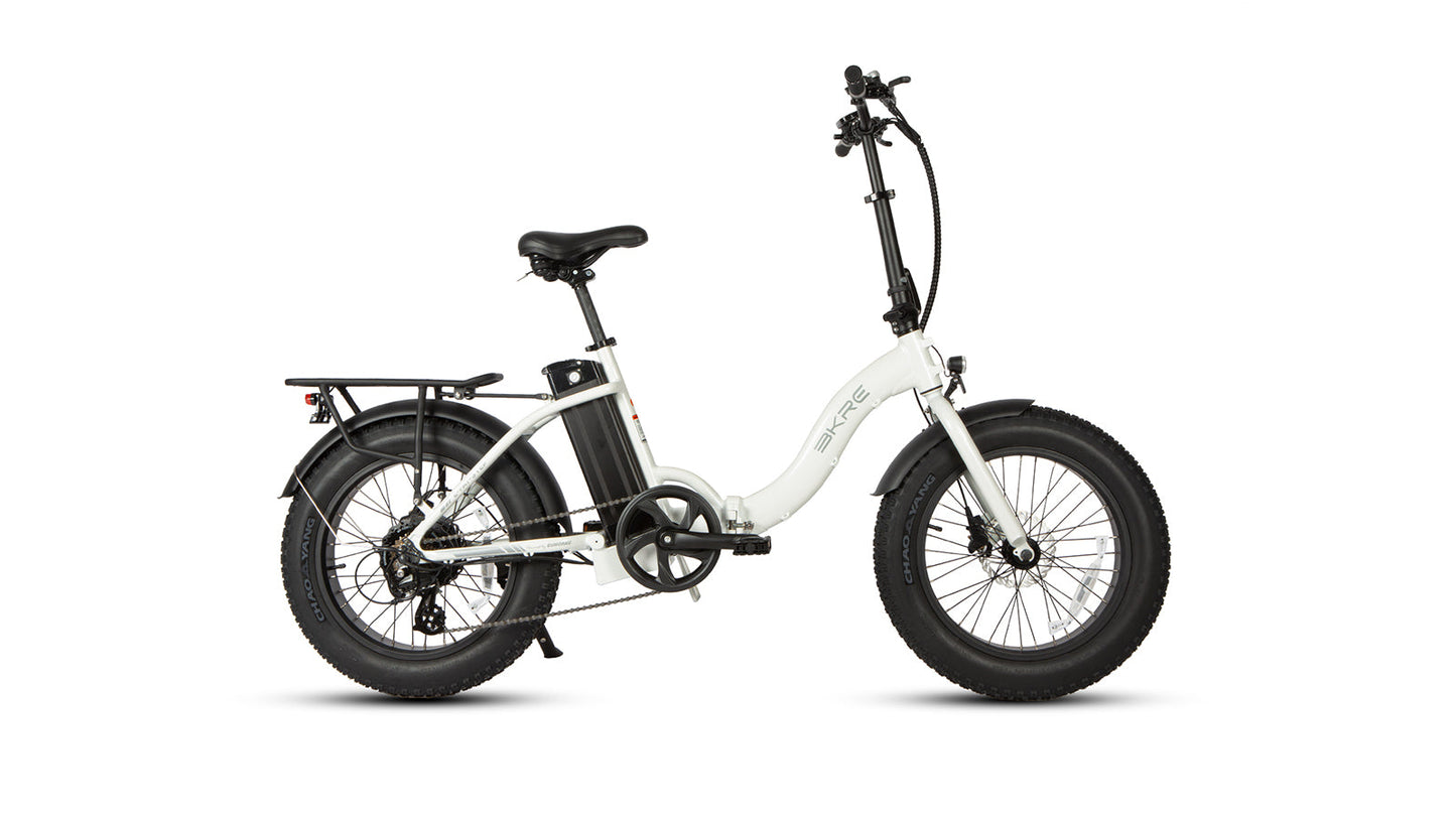 EUNORAU E-FAT-STEP 48V 500W 20" Foldable Step Fat Tire Electric Bike