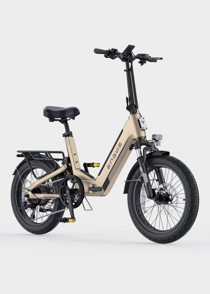 ENGWE L20 3.0 Comfort Utility E-Bike (48V 1500W Peak High-Torque Rear Hub Motor, Step-Through Folding Frame, Full Suspension Comfort System &amp; IoT Smart Tracking)