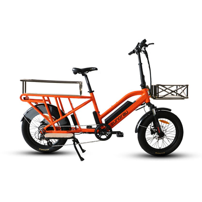EUNORAU G30-CARGO 48V 500W Electric Cargo Bike