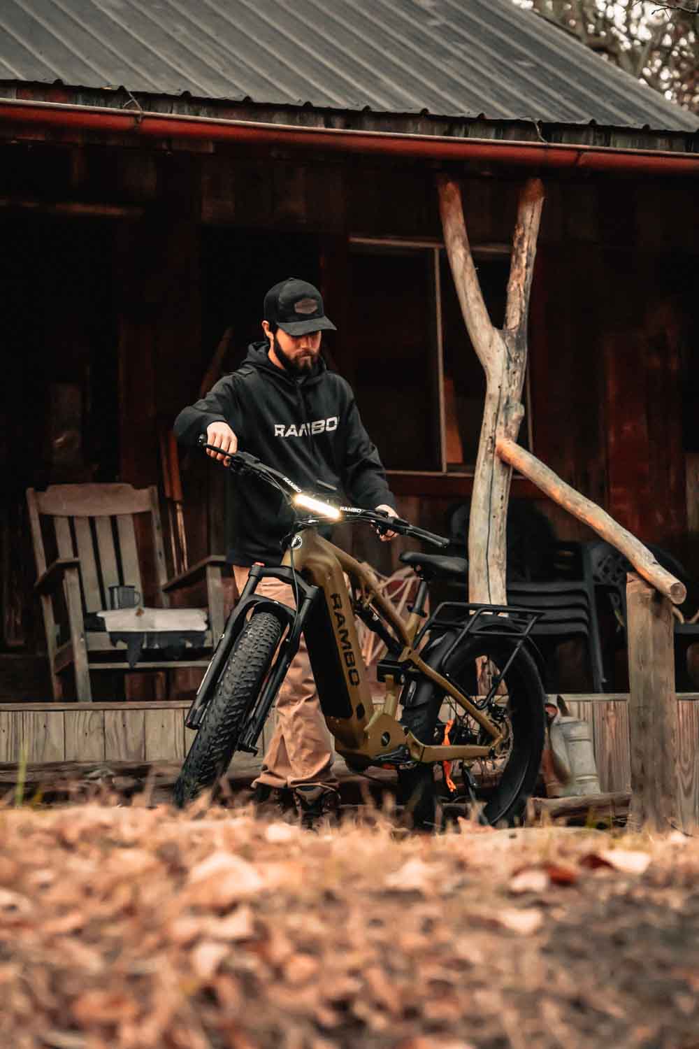 Rambo Dominator HD – 1,000 W Full-Suspension E‑Bike