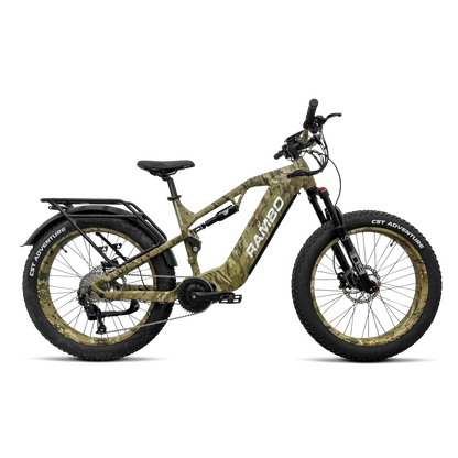 Rambo Dominator HD – 1,000 W Full-Suspension E‑Bike