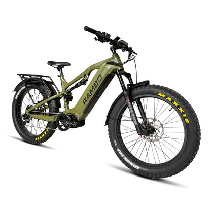 Rambo Dominator HD – 1,000 W Full-Suspension E‑Bike