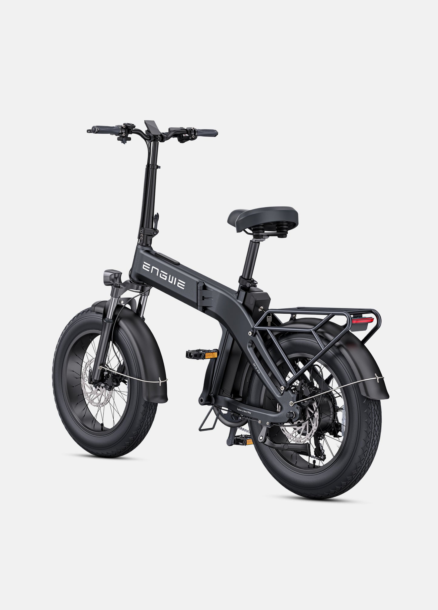 ENGWE EP-2 3.0 Foldable Commuter E-Bike (48V 1500W Peak Smart Hub Motor, Step-Through Magnesium Alloy Frame, Under-2-Hour 8A Fast Charging)