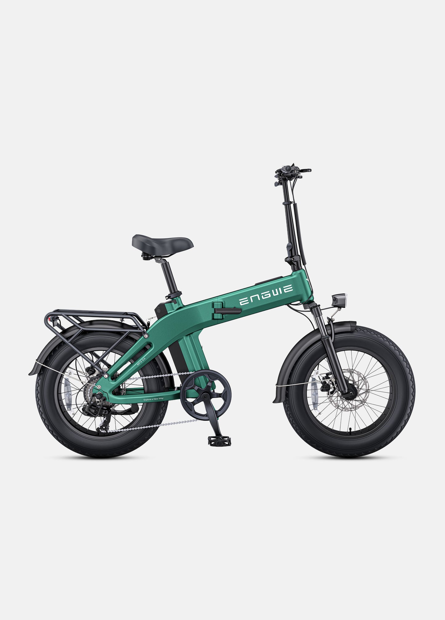 ENGWE EP-2 3.0 Foldable Commuter E-Bike (48V 1500W Peak Smart Hub Motor, Step-Through Magnesium Alloy Frame, Under-2-Hour 8A Fast Charging)