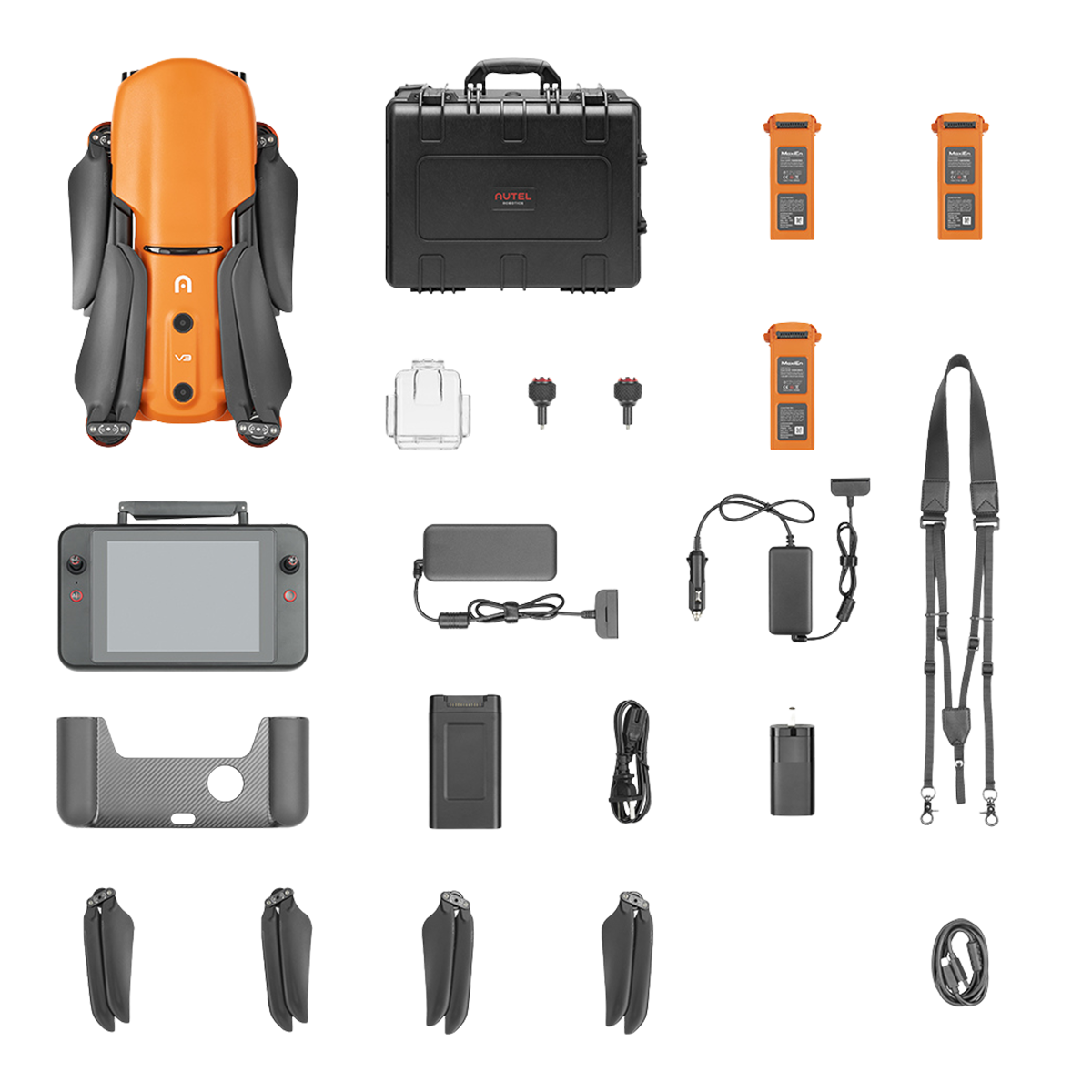 Autel Robotics EVO II Dual 640T Rugged Bundle V3 – Thermal Imaging Drone