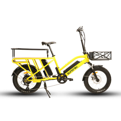 EUNORAU G30-CARGO 48V 500W Electric Cargo Bike