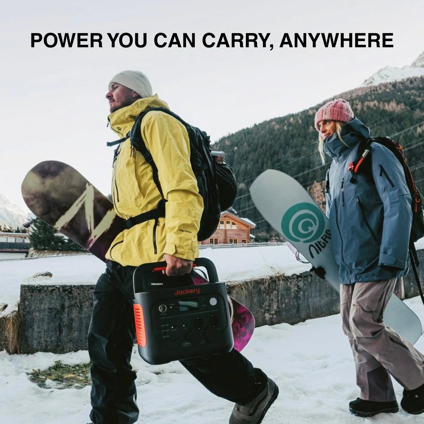 Jackery Explorer 1000 Plus + SolarSaga 100W x 2