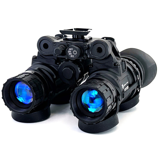 US Night Vision MH‑1 Dual‑Tube Articulating Night Vision Goggle – Gen II NVT White Phosphor