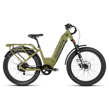 Rambo Nomad 2.0 – 1,000 W Step-Thru Hunting E‑Bike