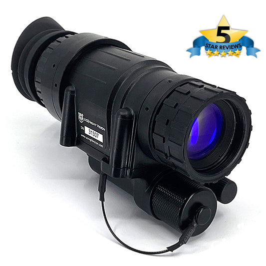US Night Vision AN/PVS‑14A Gen III White Phosphor “Hand‑Select” Night Vision Monocular