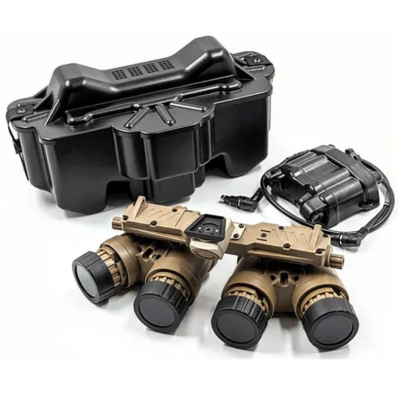 Load image into Gallery viewer, ARGUS Panoramic Night Vision Goggle (APNVG) – Gen II White Phosphor, Flat Dark Earth
