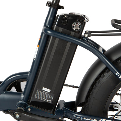 EUNORAU E-FAT-STEP 48V 500W 20" Foldable Step Fat Tire Electric Bike