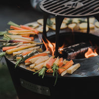 ONE30 - 30″ One Series Flat-Top Charcoal Grill & Fire Bowl (Single-Piece CORTEN Steel)