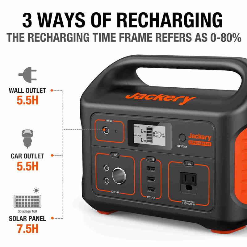 Load image into Gallery viewer, Jackery Explorer 500 Portable Power Station
