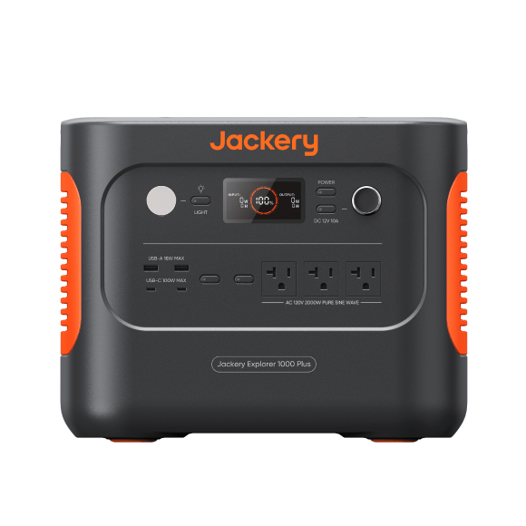 Jackery Explorer 1000 Plus + SolarSaga 100W x 2