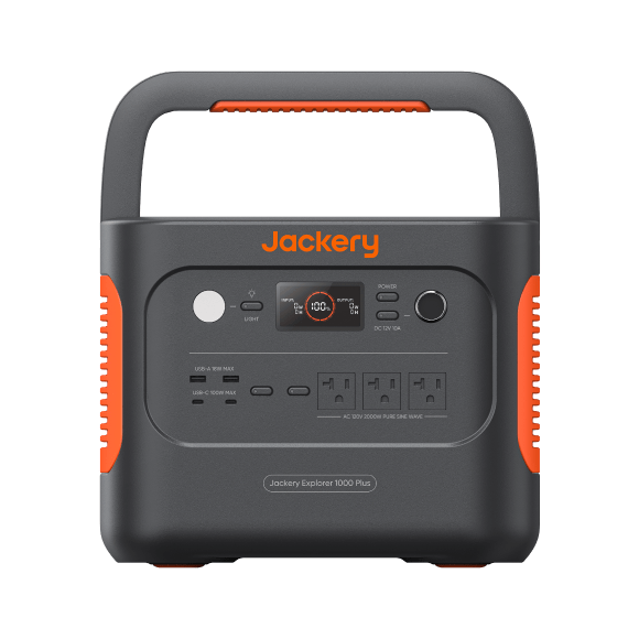 Jackery Explorer 1000 Plus + SolarSaga 100W x 2
